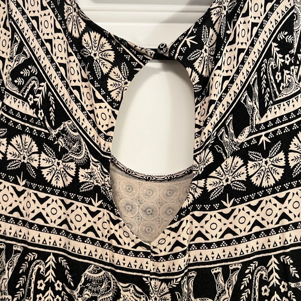 Torrid Elephant Print Keyhole Dress - Picture 3 of 6